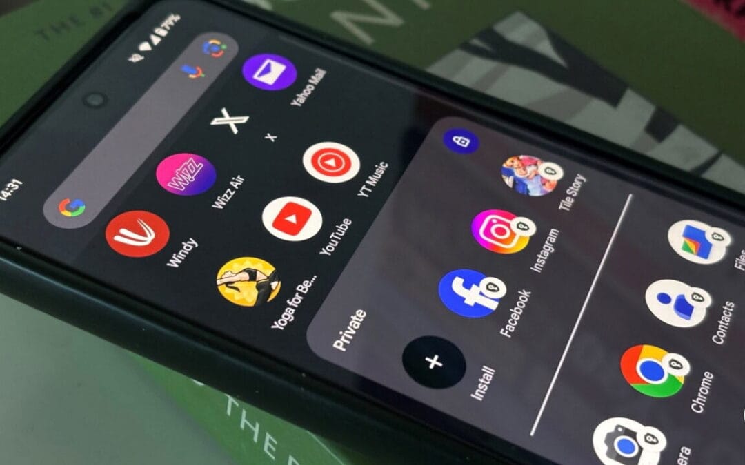 Masquer les applications sensibles avec l'espace privé Android
