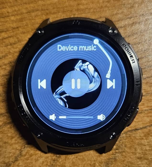 Contrôler la musique sur les montres intelligentes Kospet.