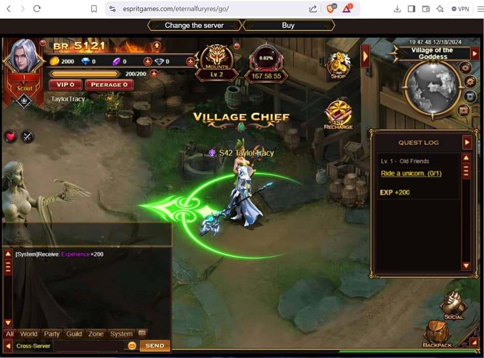 Jouer à Eternal Fury sur un mini PC Kamrui.