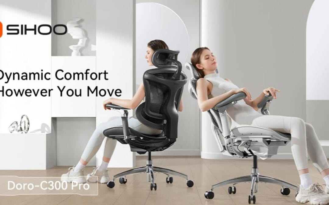 La chaise ergonomique Sihoo Doro C300 Pro offre confort et style
