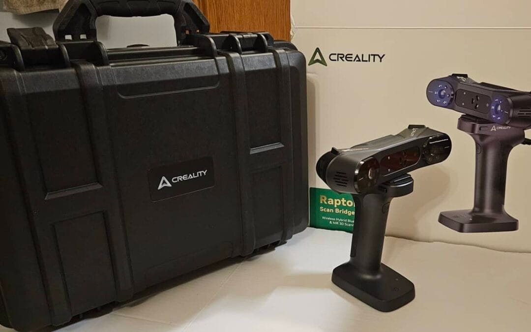 Scannez-vous en 3D ou même une voiture avec le Creality RaptorX