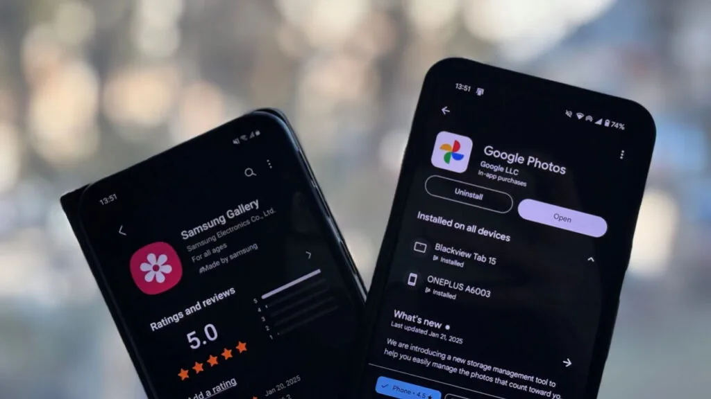 Samsung Gallery Vs Google Photos Featured