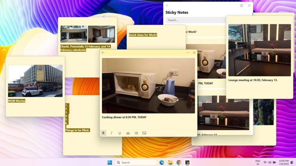 Featured Image: Useful Additions to Windows Sticky Notes App.