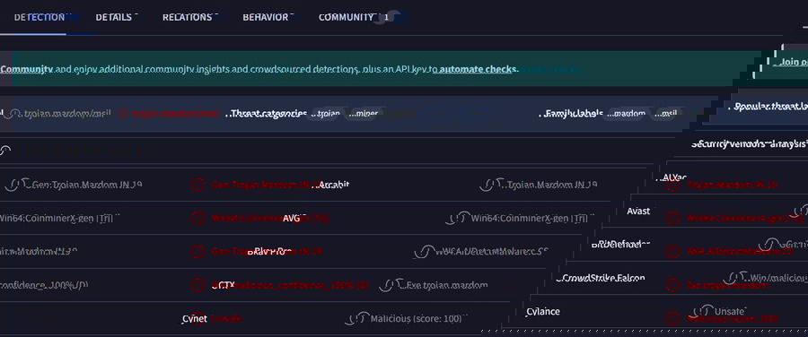 Virustotal Scanning A Trojan