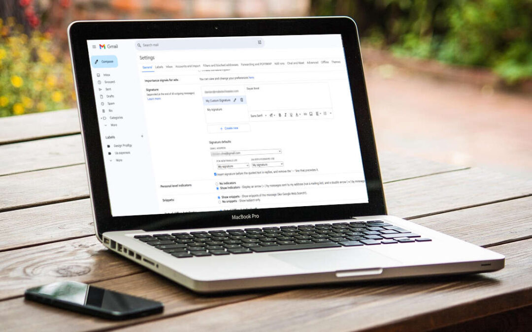 Comment synchroniser les signatures Web Gmail avec vos téléphones et tablettes