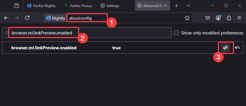 Activer le lien AI PTTReviews Firefox