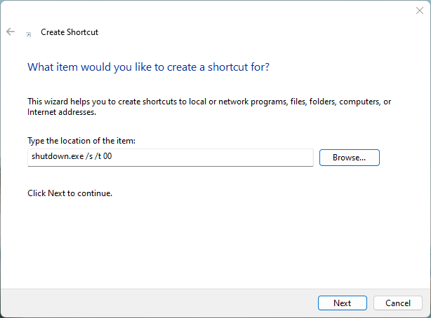 Spécifier l'emplacement
