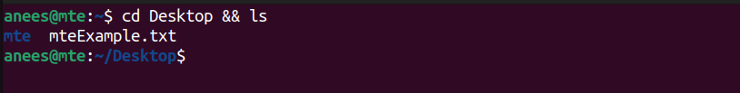 CD avec commandes Linux