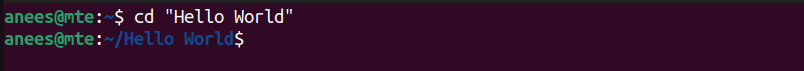 Manipuler les citations des espaces