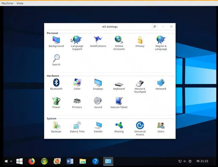 Emulator onworks pour Windows 10 appelé