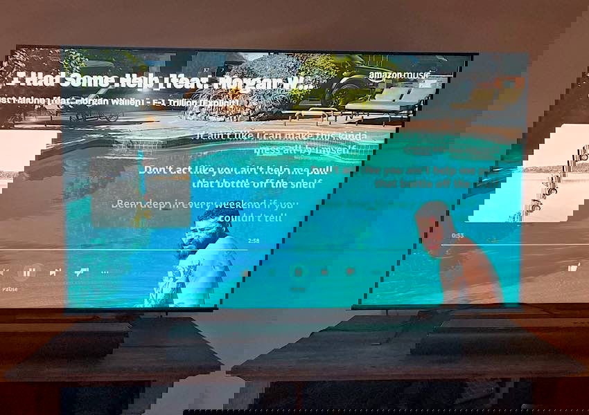 Sound majeure de la barre de son naga Apple TV