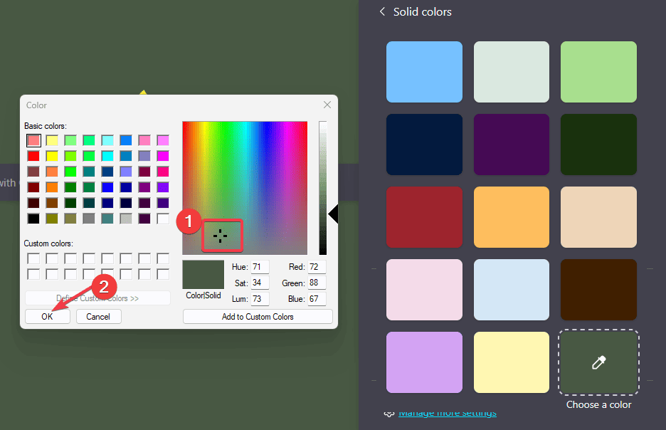 Faire du mélange de couleurs Nouveau fond d'arrière-plan Firefox