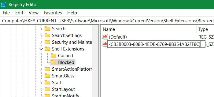 Création d'une nouvelle valeur de chaîne sous Extensions de shell -> Bloqué dans l’éditeur de registre. » class= »wp-image-811139 lazyload »   loading= »lazy »></figure><p>Cliquez avec le bouton droit sur cette entrée de valeur de chaîne et définissez son <strong>VALAGE DONNÉES</strong> à <code>Copilot</code>. (Vous pouvez également utiliser <code>Ask Copilot</code>.) Cliquez <strong>D’ACCORD</strong> Pour finaliser l’édition.</p><p>Redémarrez votre PC et vous ne verrez plus le menu «Demandez à Copilot» dans les options de clic droit.</p><figure class=