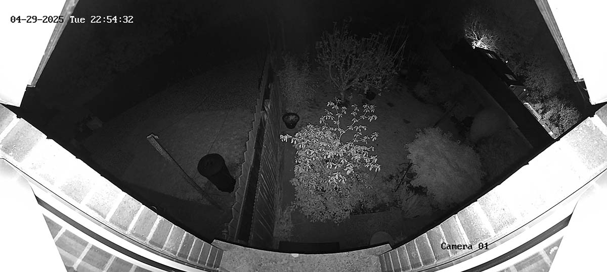Annke 180 Panoramic Cam nighttime