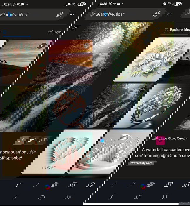 Exemple de vidéo créée dans Bing Video Creator avec l'invite.