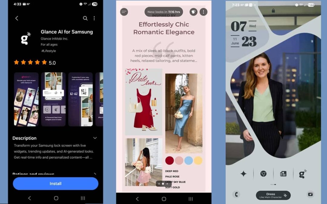 Comment faire du shopping à partir de votre écran Samsung Lock avec un coup d&rsquo;œil AI