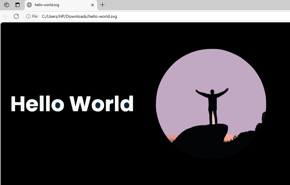 Modifier l'éditeur de texte SVG