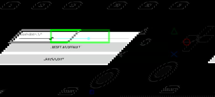 Options de commandes tactiles de l'APS3E