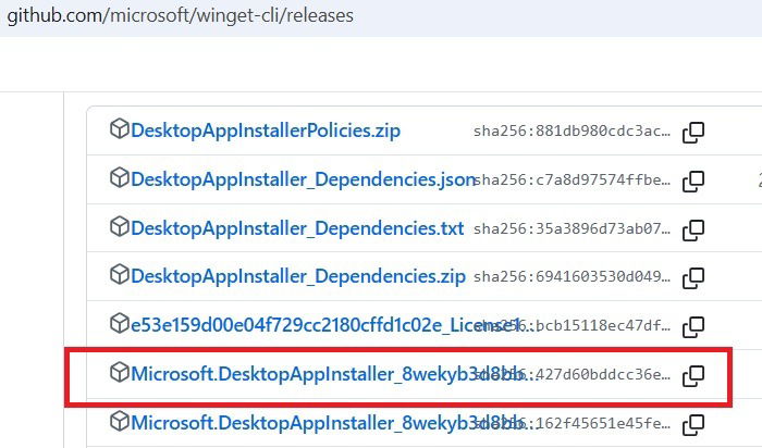Téléchargement MXIXBUNDLE pour l'installateur de l'application de bureau à partir de sa page GitHub.
