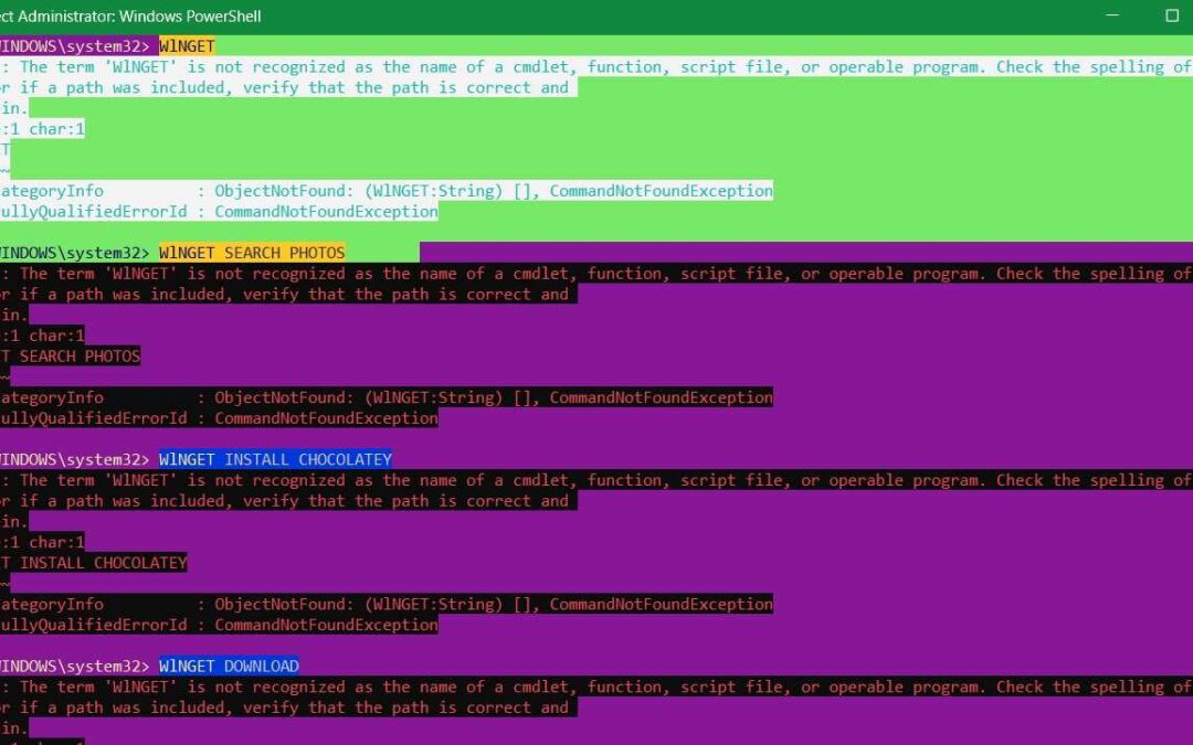 Comment réparer Winget n’est pas reconnu sur Windows