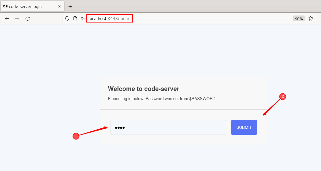 Serveur de code d'accès