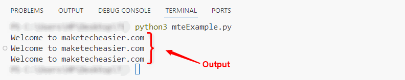 Exécuter le serveur de code de script Python