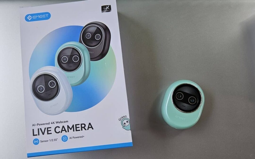 L’adorable Emeet Piko + Webcam propose des images 4K alimentées en AI