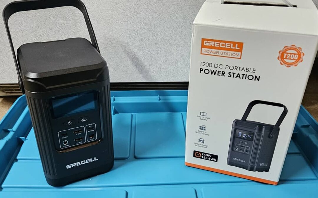 Grecell T200 Power Station: bureau parfait et compagnon de camping