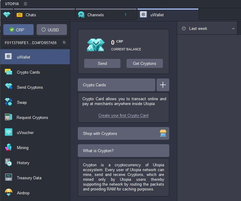 Écosystème d'Utopia P2P All in One Toolkit Privacy Crypto