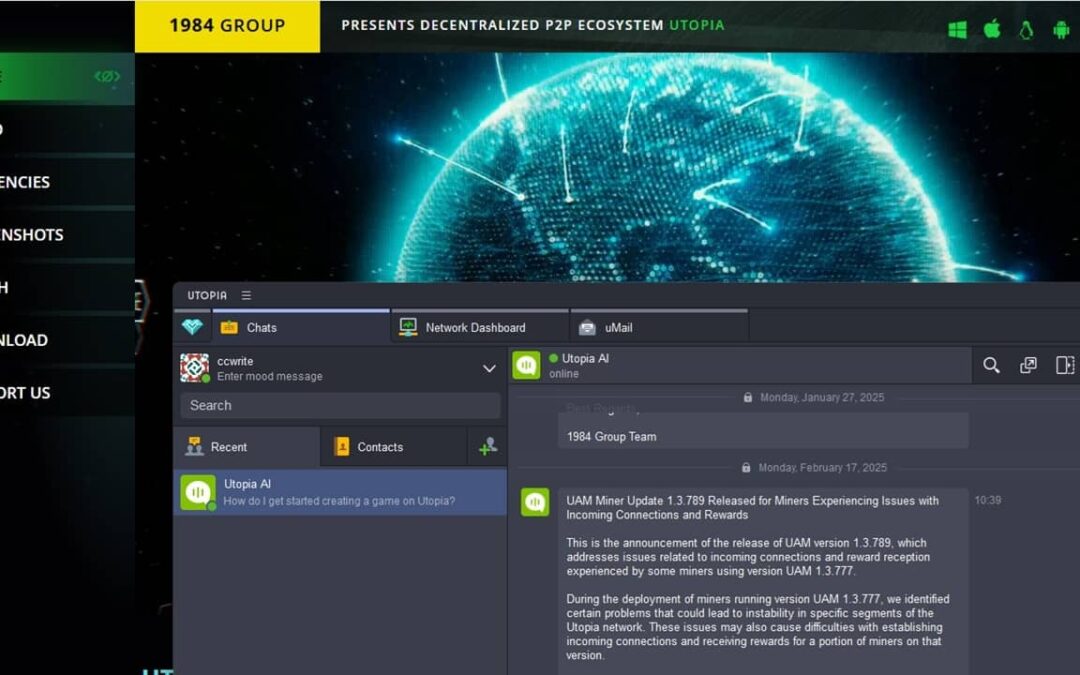 Écosystème Utopia P2P: la boîte à outils tout-en-un pour toute personne qui valorise la confidentialité en ligne