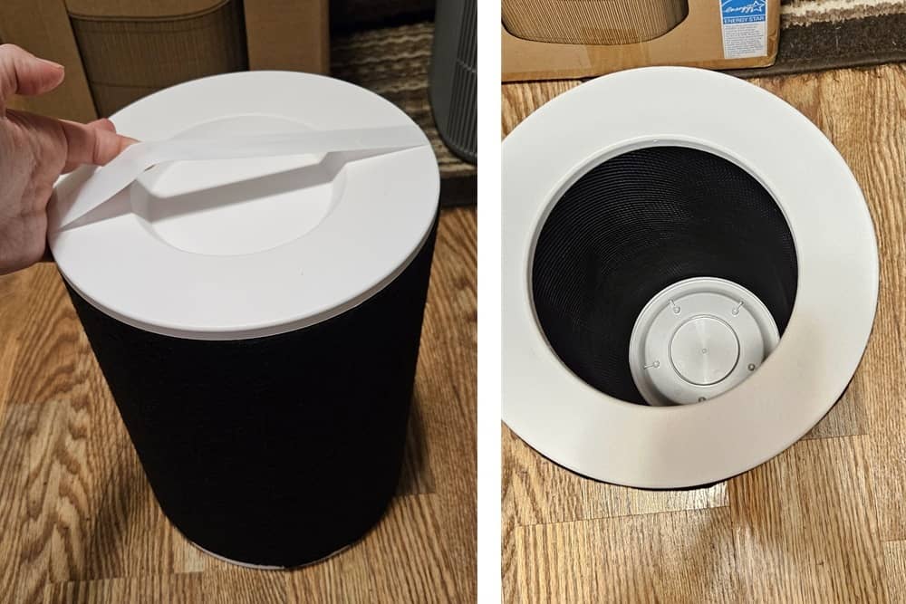 Filtre Provipertec en 5 étapes.