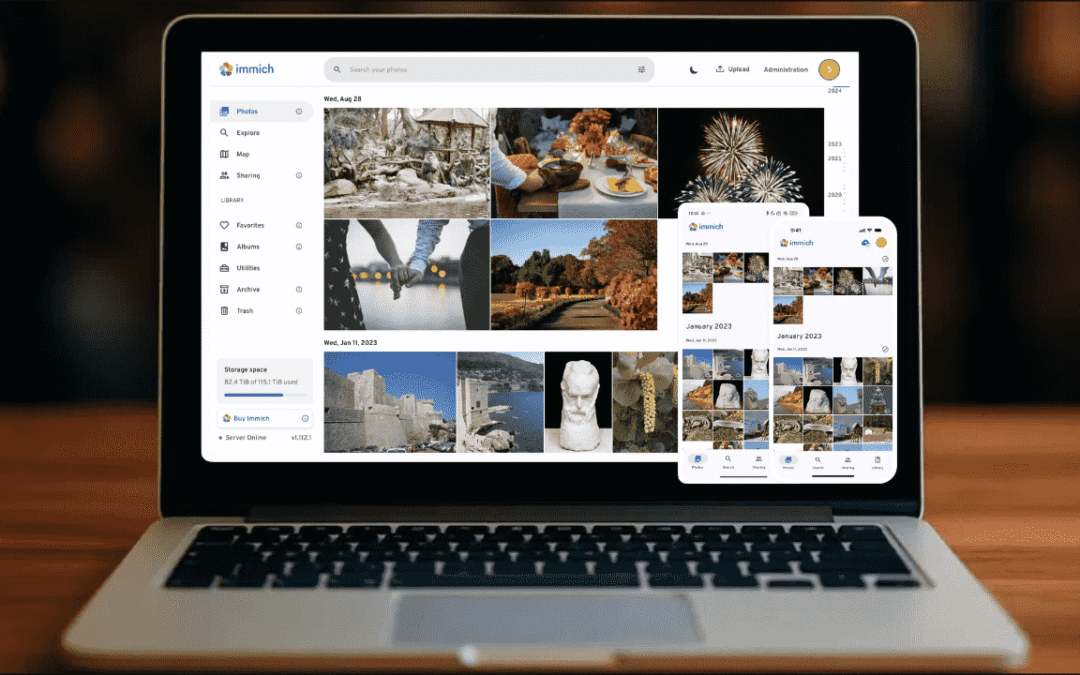 Auto-hébergez vos photos avec Immich, la meilleure alternative Google Photos