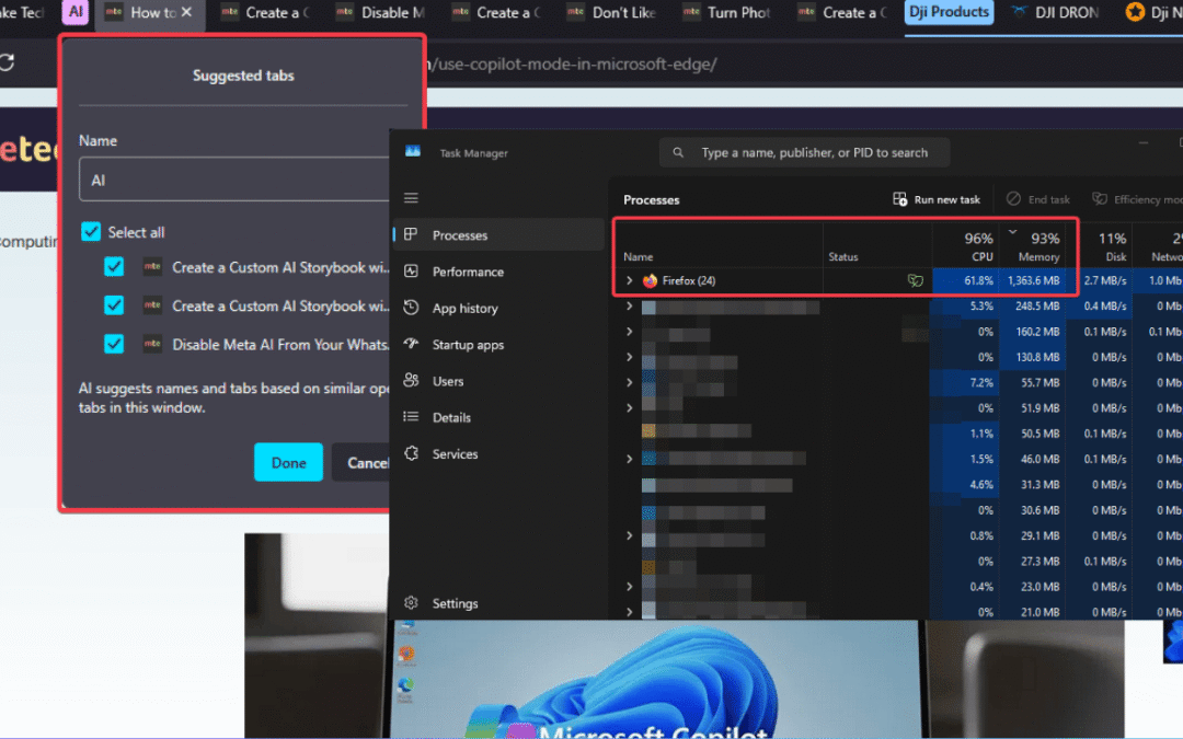 Firefox AI La fonctionnalité provoque des pointes de processeur: pourquoi les utilisateurs sont frustrés et comment le réparer