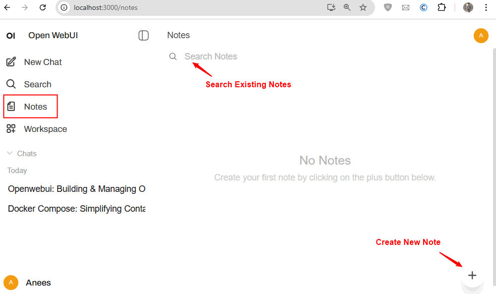 Créer des notes de recherche