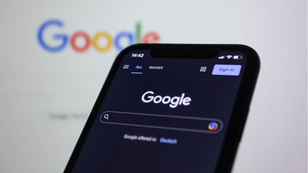 Google search on phone and desktop.