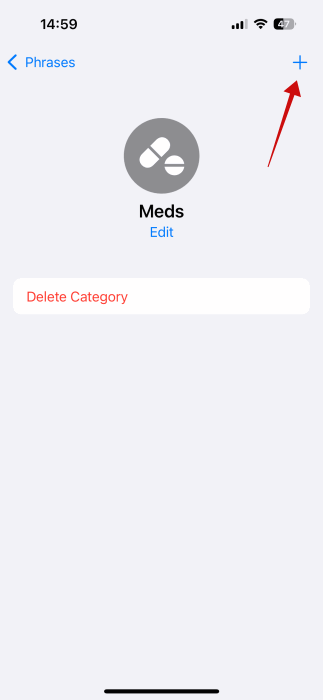 Ajout de nouvelles phrases pour la catégorie des discours en direct sur iPhone.