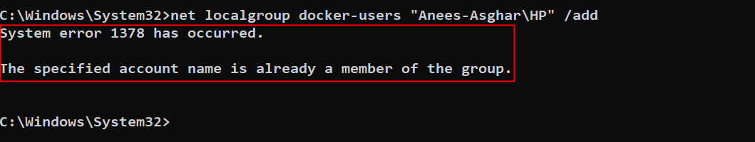 Déjà membre des utilisateurs de Docker
