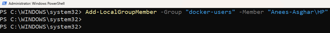 Ajouter en utilisant PowerShell