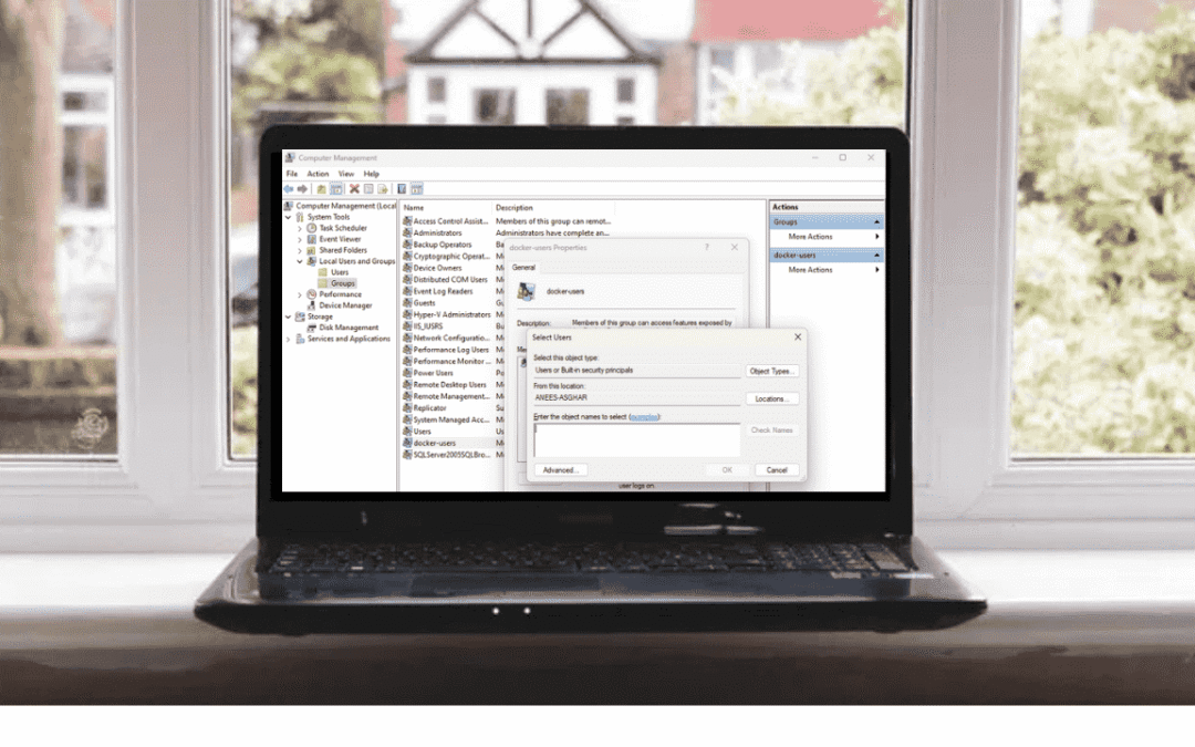 Comment s’ajouter au groupe Docker-Users sur Windows