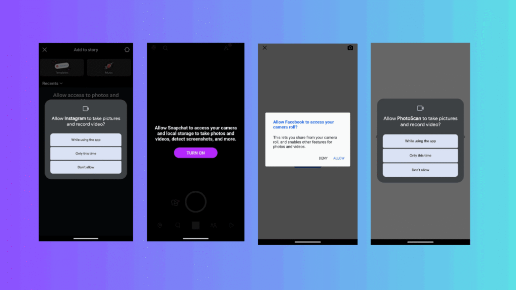 Stop Apps Scanning Camera Roll