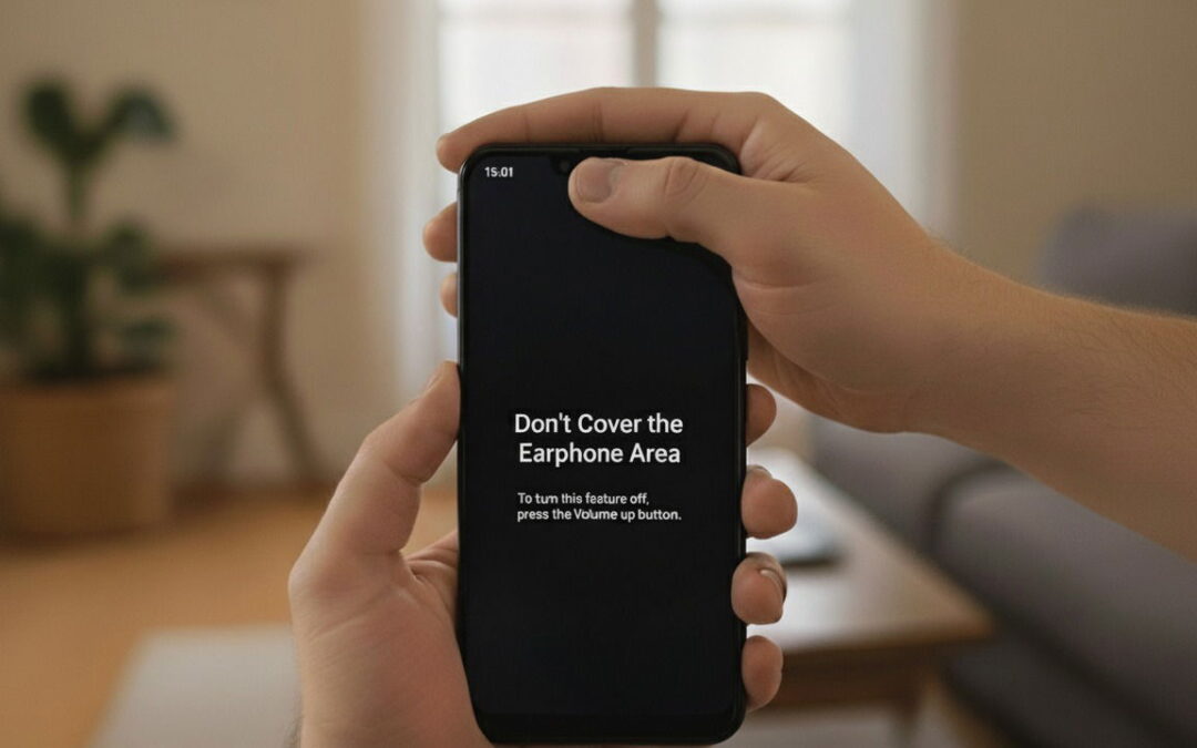 Comment corriger le message «Ne couvrez pas la zone des écouteurs» sur Android