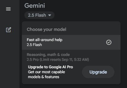 Passer à Flash 2.5 pour les invites illimitées.