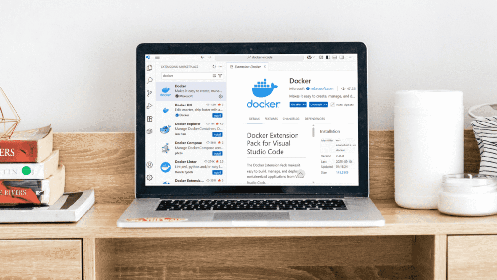 Integrate Docker Vscode