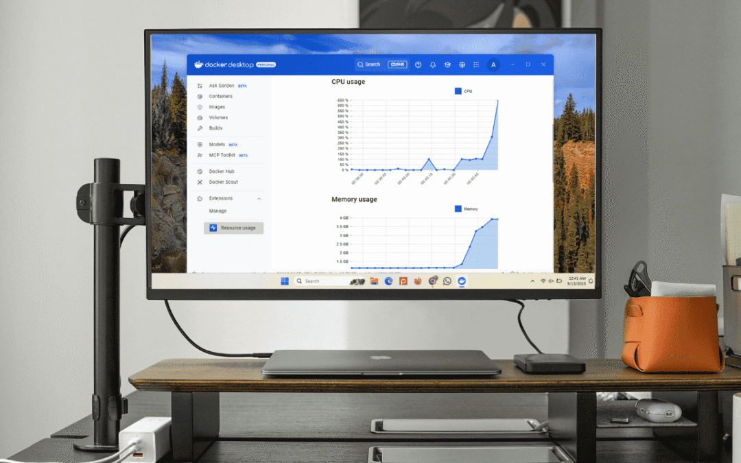 Comment surveiller l’utilisation du processeur et de la mémoire dans Docker Desktop