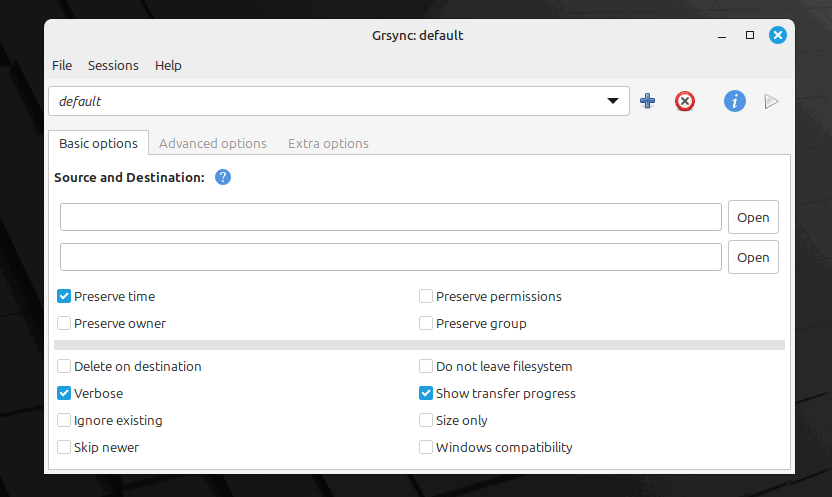 Outil basé sur Grysnc GUI