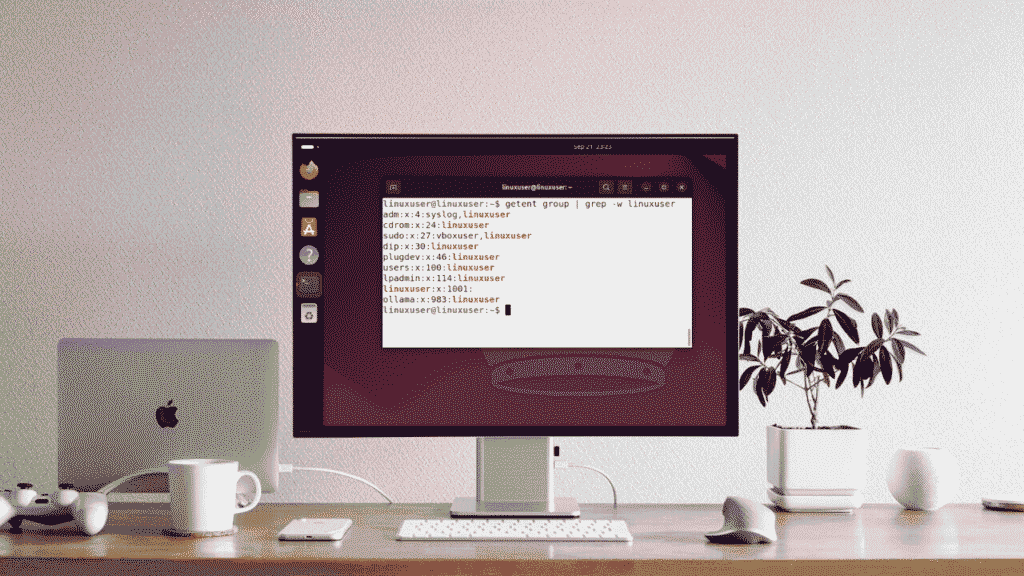 Check Linux User Groups