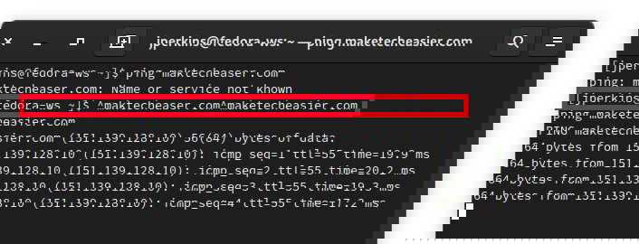 Conseils de bash Tips and Tricks Ping Exemple