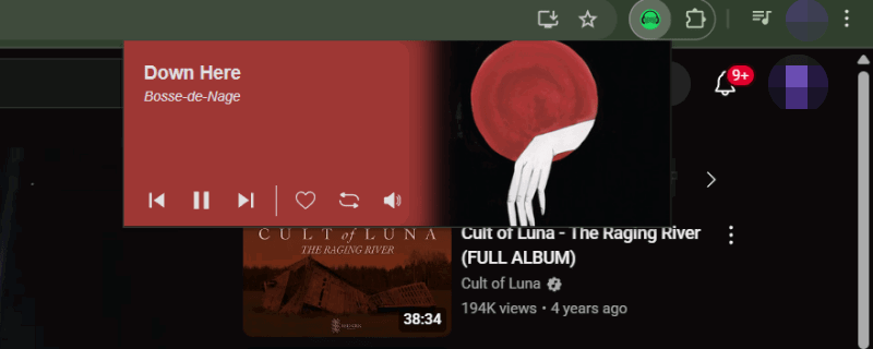 Extension Tune Easy vous permettant d'ajuster la lecture de la musique dans Spotify.