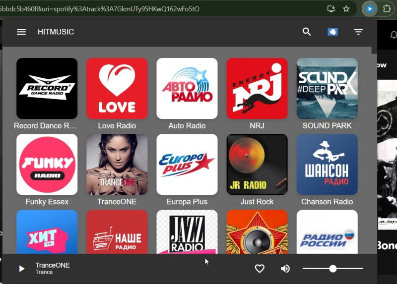 Écouter la radio dans Chrome via l'extension radio en ligne.