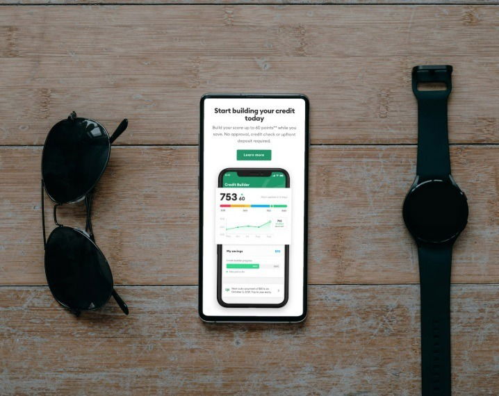 Application de surveillance du crédit sur téléphone.